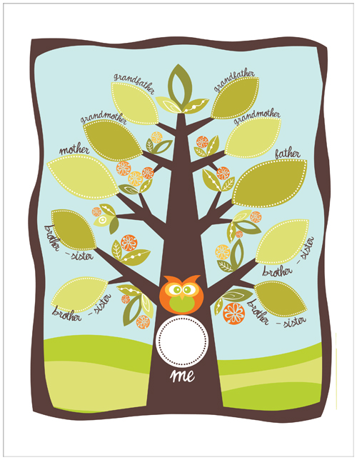 blank family tree template for kids. Blank+family+tree+template
