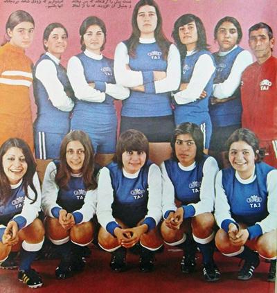 Image result for iran football woman taj club