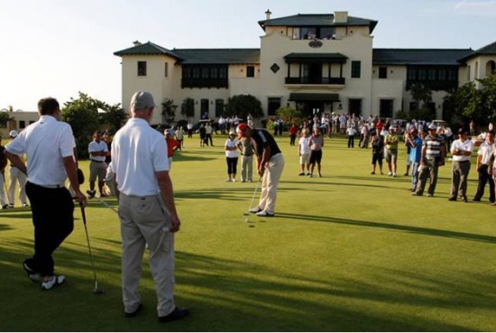 Golfing at Mansion Xanadu
