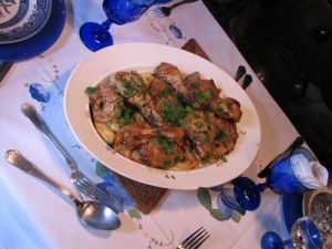 Chicken in Cider