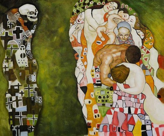 "Life and Death" Gustav Klimt 1916