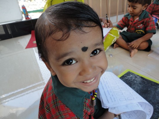 A child in Bombay