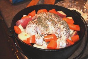 Chicken ready to cook 