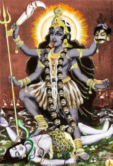 The Hindu Goddess Kali