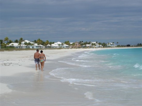 Perfect tropical sandy beach