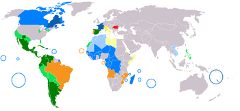 map of latin influence in the world from wikipedia
