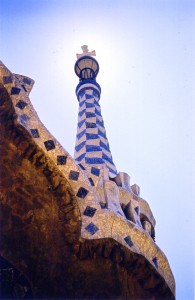 Gaudi's Parc Guell in Barcelona