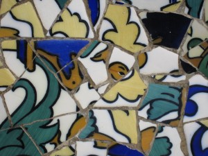 Mosaic in Parc Guell