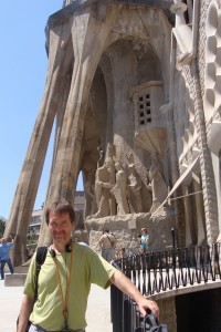 Darcy Rhyno at Sagrada Familia