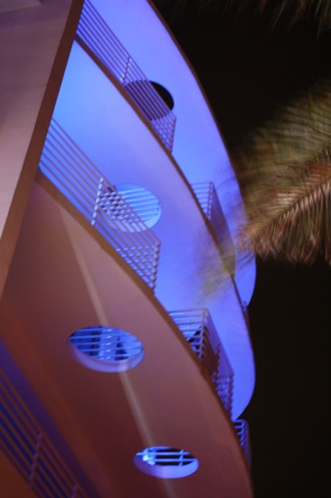 South Beach art deco hotel in Miami