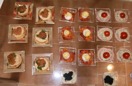 Food for a king is the fare at Julia's royal wedding watching party