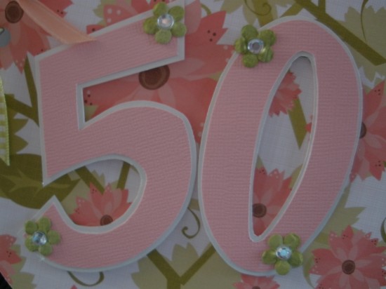 50th birthday card