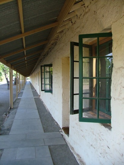 Another view of Paxton Square Cottages in Burra. Picture © Vincent Ross