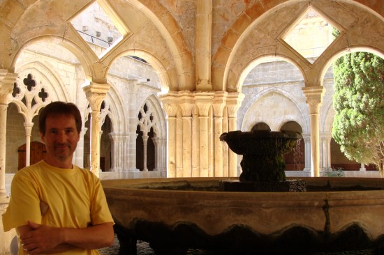D Rhyno in cloister, Poblet