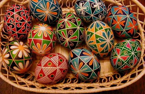 Pysanky: Forty Triangles Design