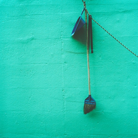 Broom and Dust Pan