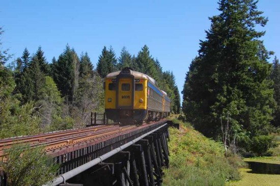Via Rail's Dayliner service on Vancouver Island