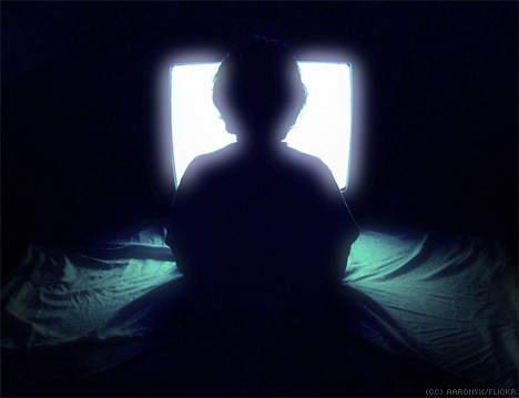 Child addicted to video games