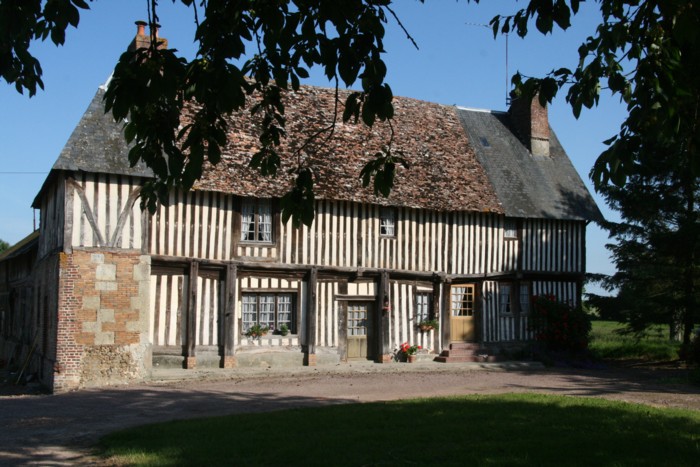 Manor farm in Normandy, France