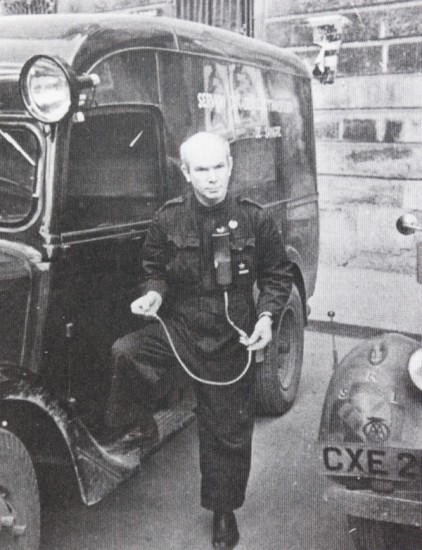 Dr. Norman Bethune and his mobile medical (MASH) unit during the Spanish Civil War