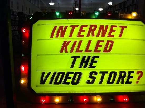 Internet Killed the Video Store?
