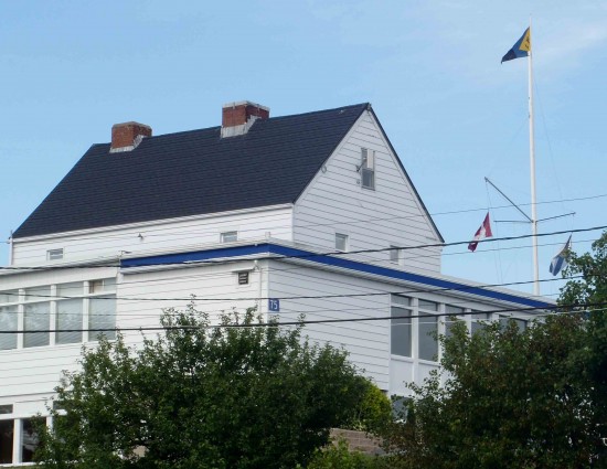Armdale Yacht Club clubhouse, built in 1808