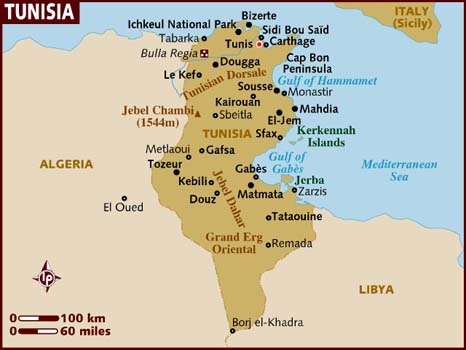 map_of_tunisia