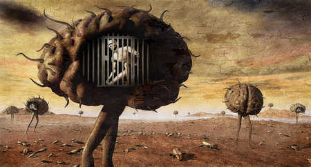 Brain In A Cage