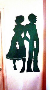 Bathroom Silhouette