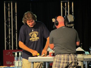 Chef Smith Shucks Oysters
