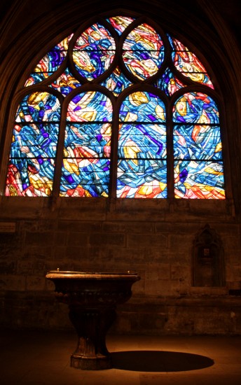 Window in a Paris church, Rhyno 2012
