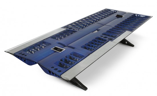 MotoArt - Conference table made from a Grumman HU-16 Albatross