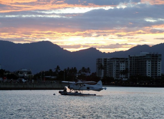 Sea plane on Trinity Inlet