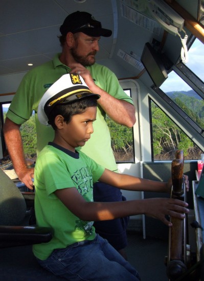 Cocodile Explorer captain Pat Toomey and protege skipper