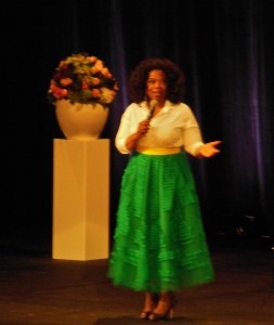 Oprah at the Bell Centre