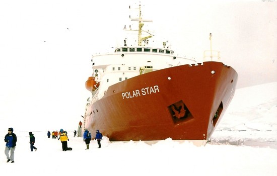 Polar Star on ice