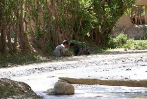 Boy and Girl Playing