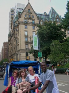Our tour of Central Park with Yousef