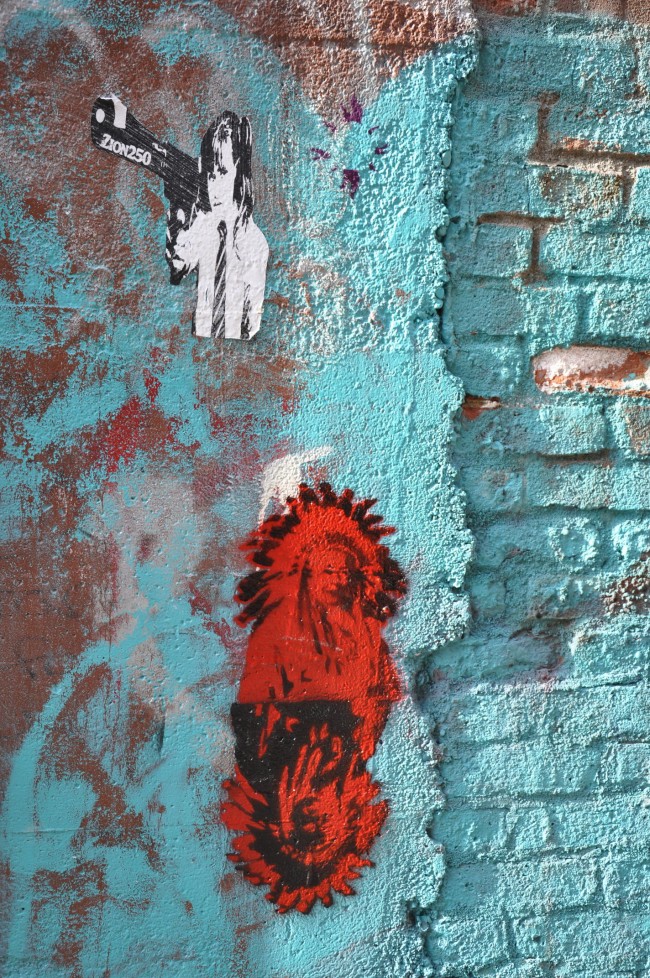 The juxtaposition of images