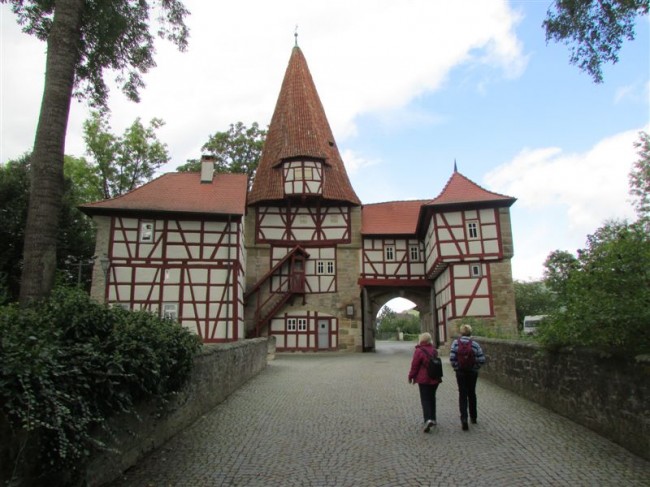 A Town Gate in Iphofen