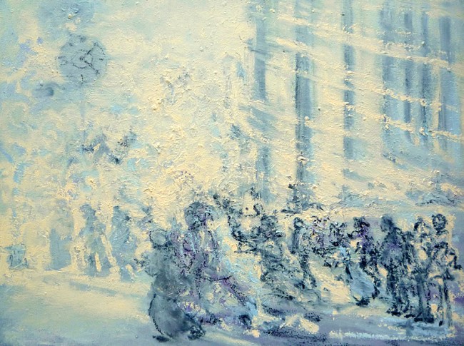 Station X – People moving to get on the train