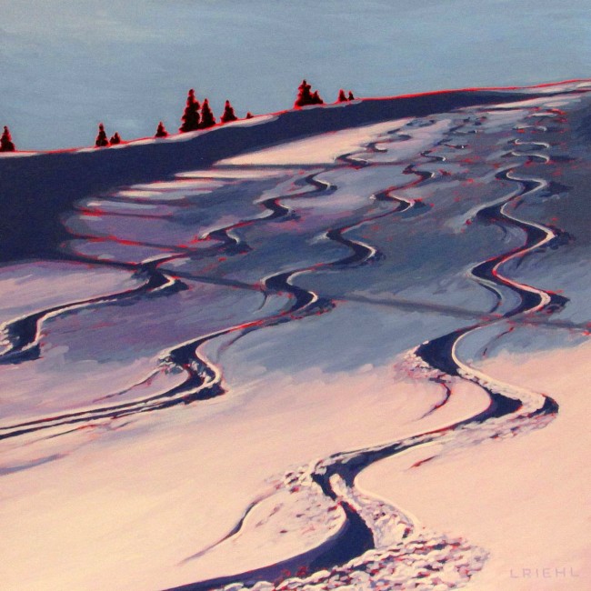 Best Day Ever © Lisa Riehl Acrylic on Canvas 20 x 20