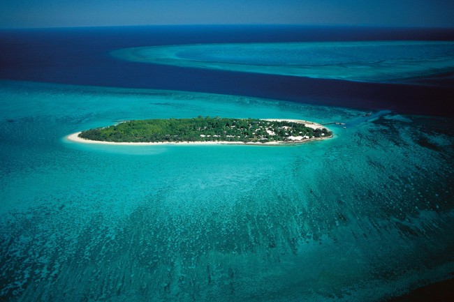 Aerial of Heron Island