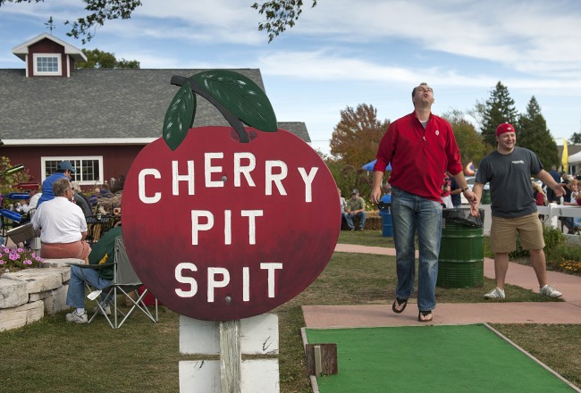 Cherry Pit Spitting Contest