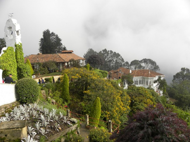 View of Montserrat, overlooking Bogota
