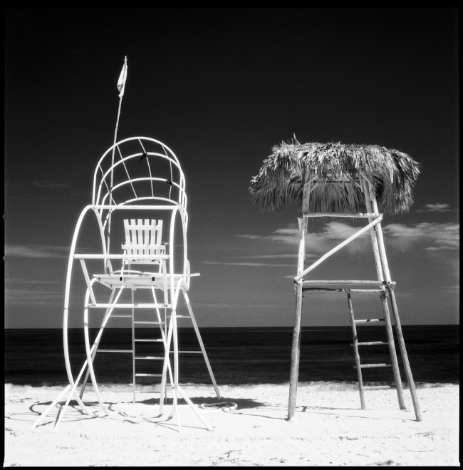 Lifeguard Tower, Santa Maria Beach, Havana, Cuba, 2010