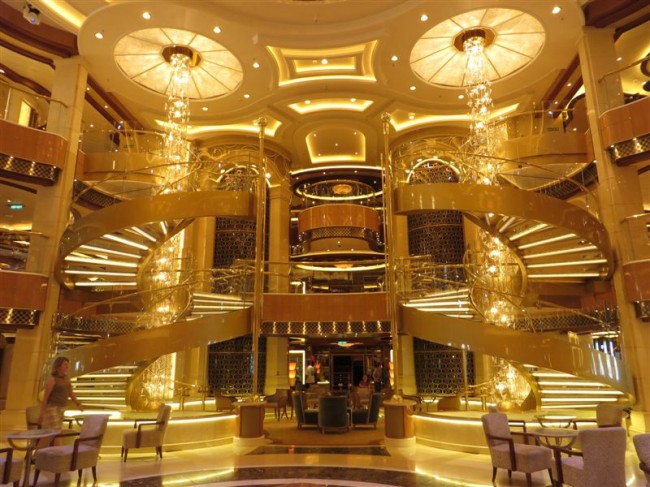 Dazzling atrium