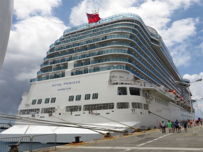 Docked in St. Maarten