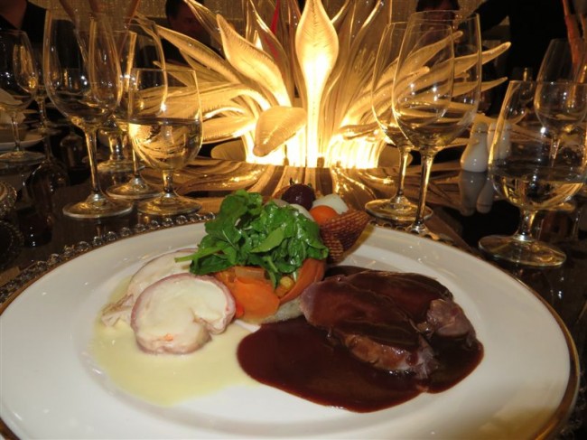 Lumiere lobster and Lamb