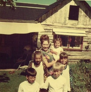 The Buss Stop…and family, 1972